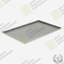 Противень 4 борта перфорированный 450х650х20 Алюминий