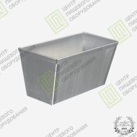 Хлебная форма №10 95х205х100 (65х175х100) Нержавеющая сталь