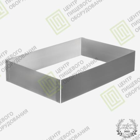 Форма «Прямоугольник» 120х400х40 Нержавеющая сталь