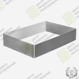 Форма «Прямоугольник» 120х300х60 Нержавеющая сталь
