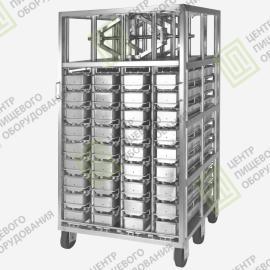 Пресс-рама 1000х1030х1980 36 форм (145х115х960) Нержавеющая сталь AISI 304 Пресс-рама 1000х1030х1980 36 форм (145х115х960) Нержавеющая сталь AISI 304