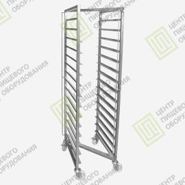 Тележка для транспортировки Z-образная 460х638х1800 18 уровней под противень 400х600
